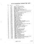 Previous Page - Parts Illustration Catalog January 1972