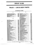 Previous Page - Parts and Illustration Catalog P&A 52R January 1988
